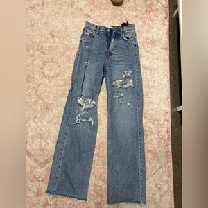 ZARA wide leg jeans